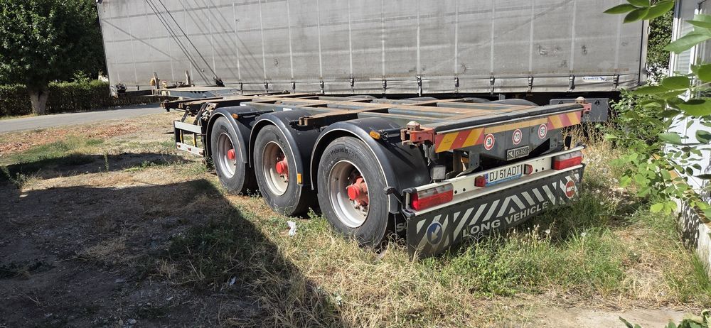 Portcontainer, șasiu container, schelet container, semiremorca