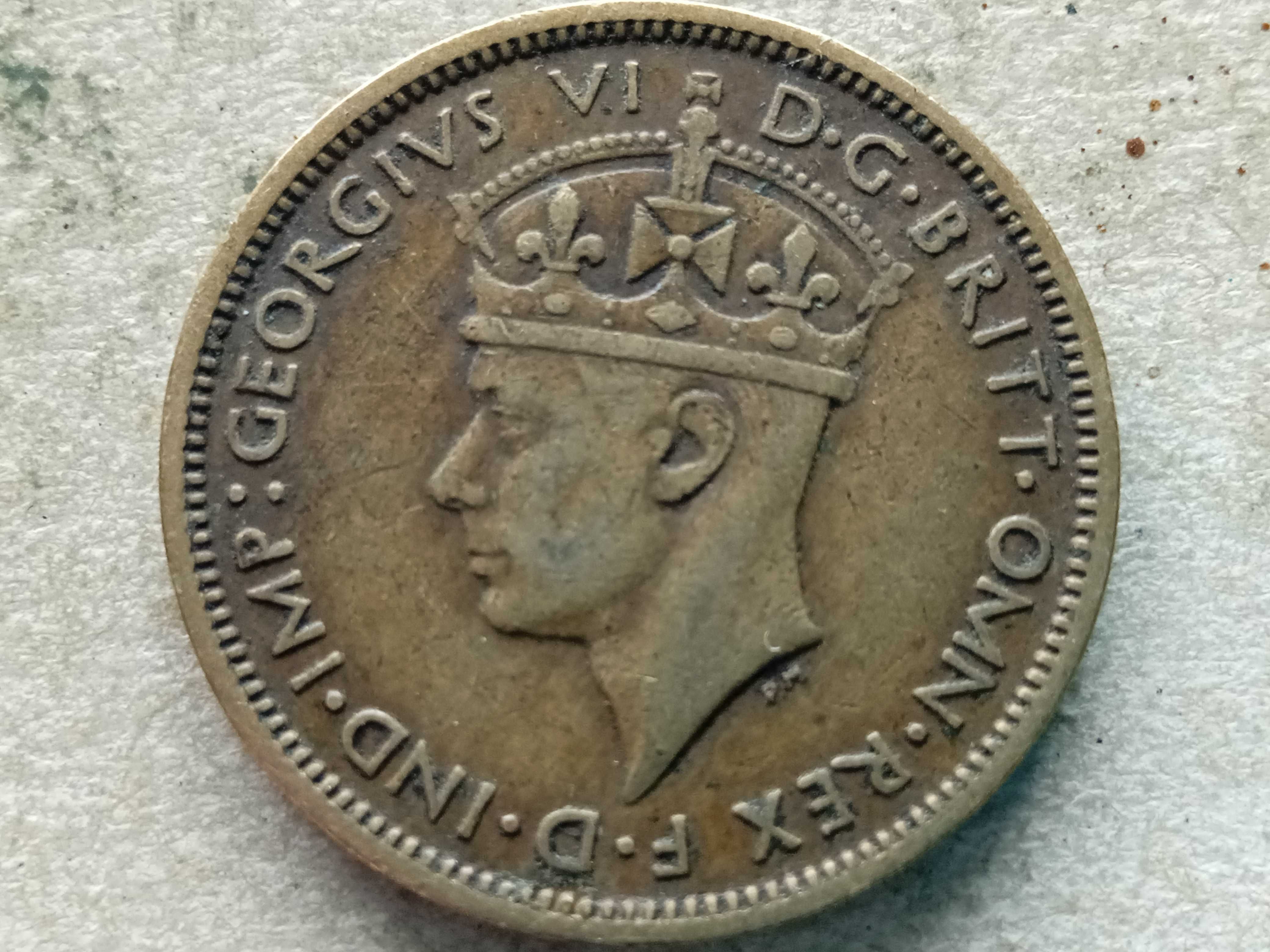 Moneda 1 shilling 1940-British West Africa