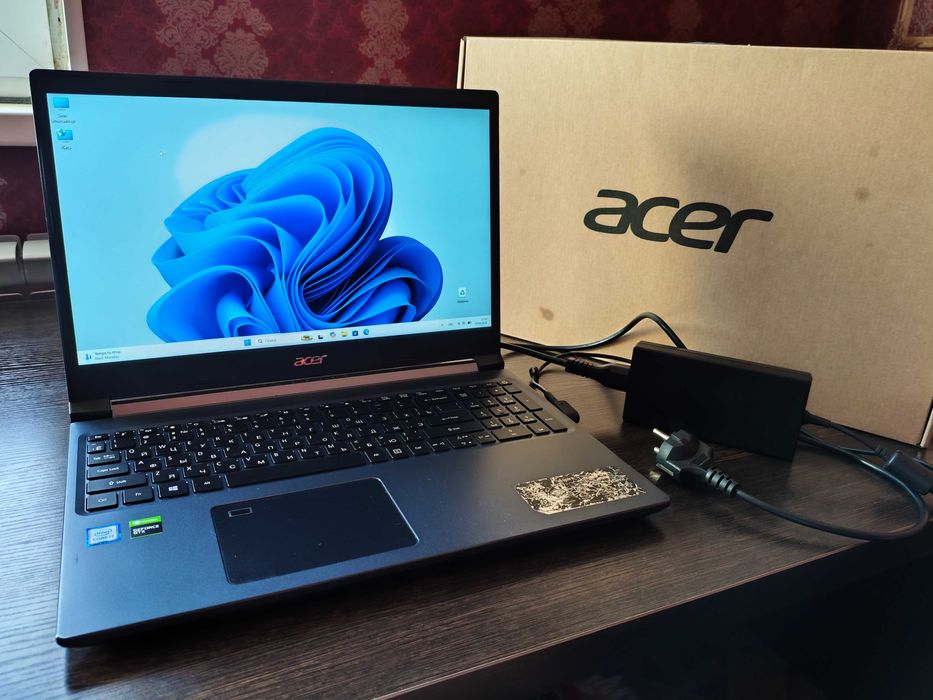 Acer Aspire 7 A715-75G-701Q – идеал жағдайдағы ноутбук сатылады.