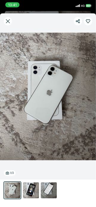 Айфон 11 128гиг с коробкой