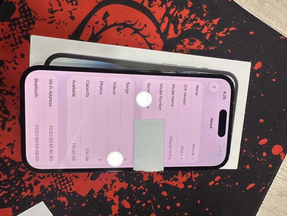 iphone 14 pro 128 Gb black