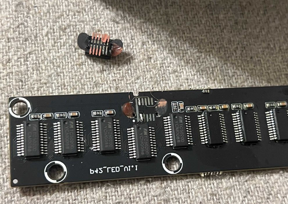 Ventilator LED Holografic 3D defect – pentru piese sau reparație