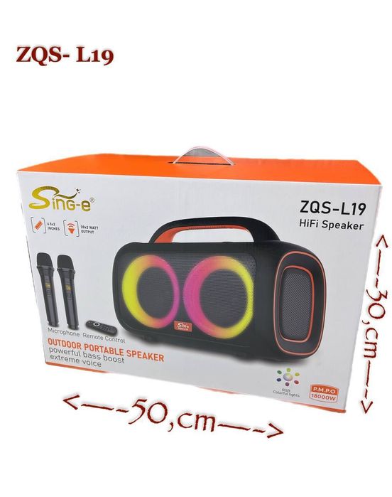 Блютуз колонка караоке с микрафоном