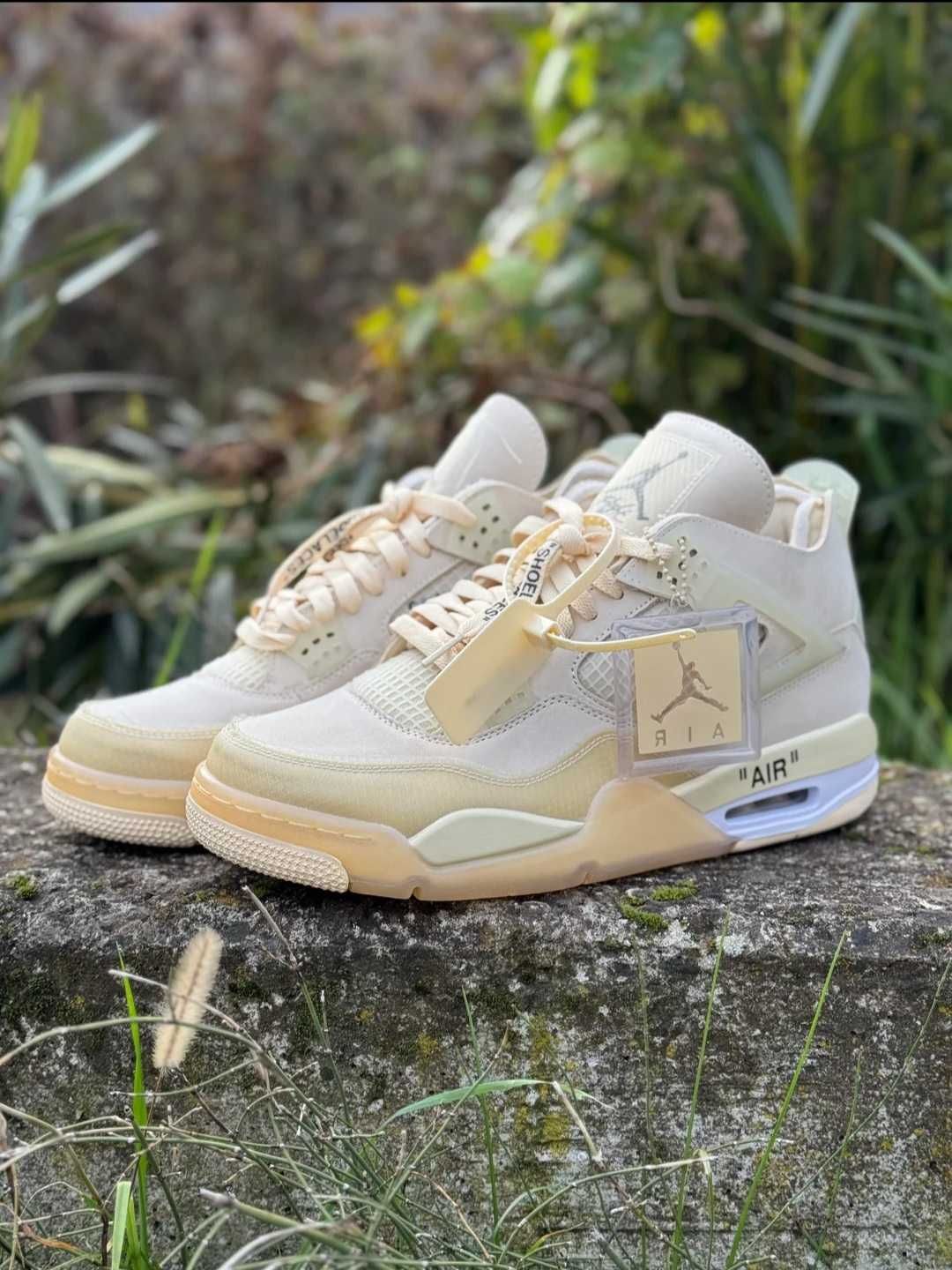 Jordan 4 off-white sail: cea mai buna calitate de pe piață!!