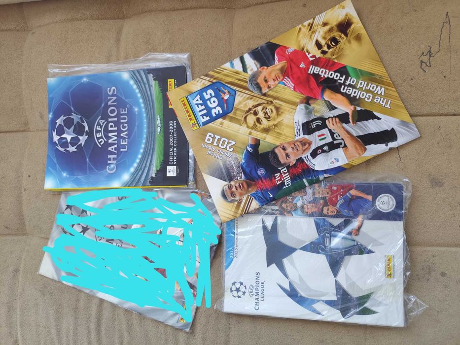 Топпс Topps и Panini Панини албуми