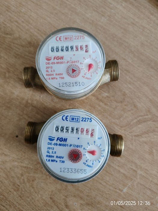 Apometre pentru apă