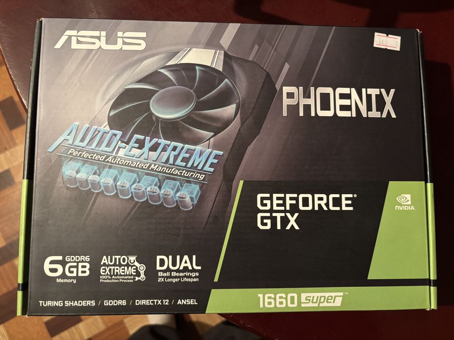 Видеокарта GTX 1660 Super 6 GB
