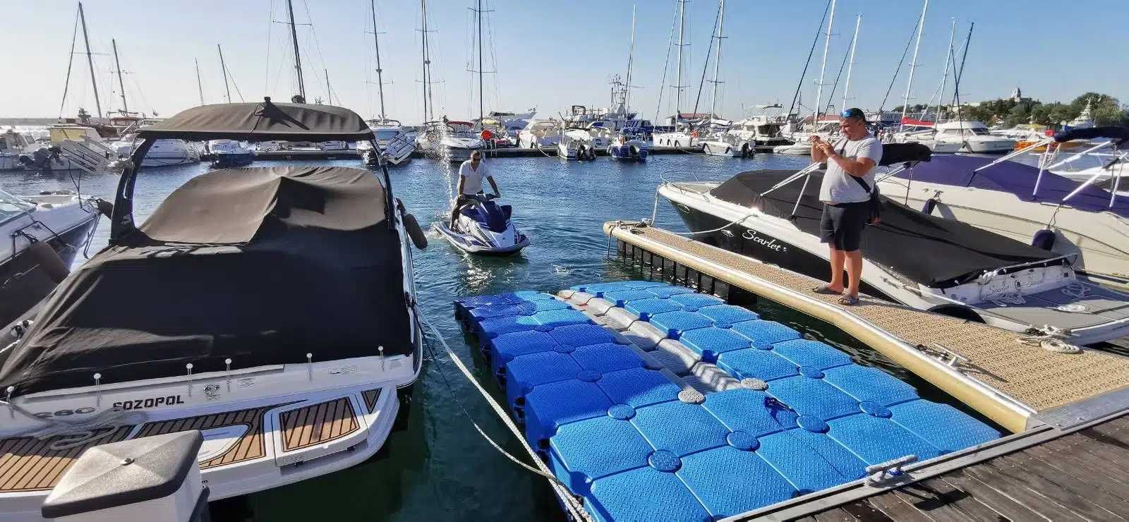 Ponton modular skijet Yamaha, seadoo Kawasaki