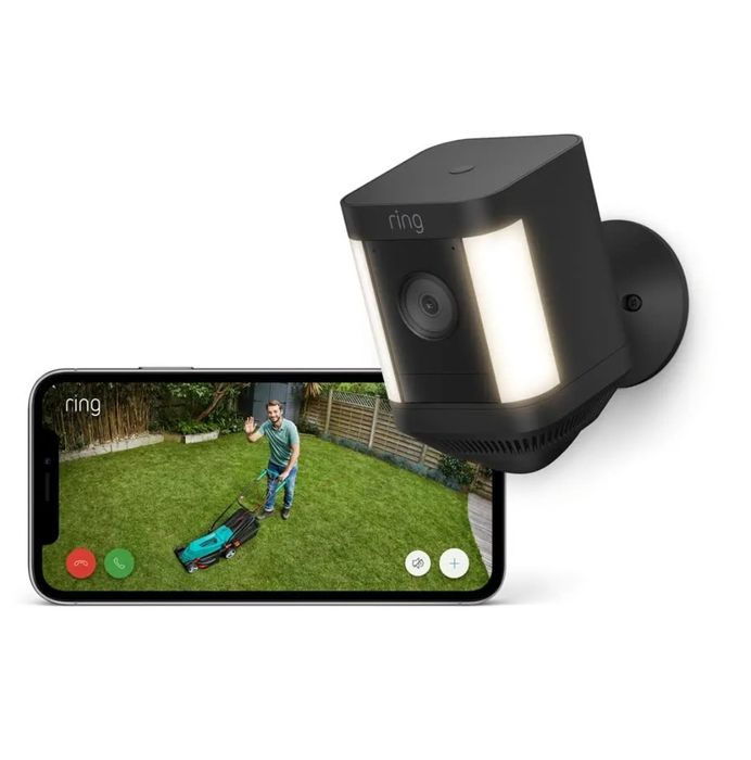 Ring Spotlight Cam Plus Battery | Wireless outdoor Security Camera