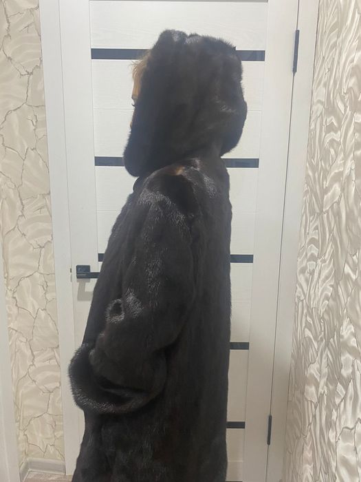 Норковая шуба , размер 46-48