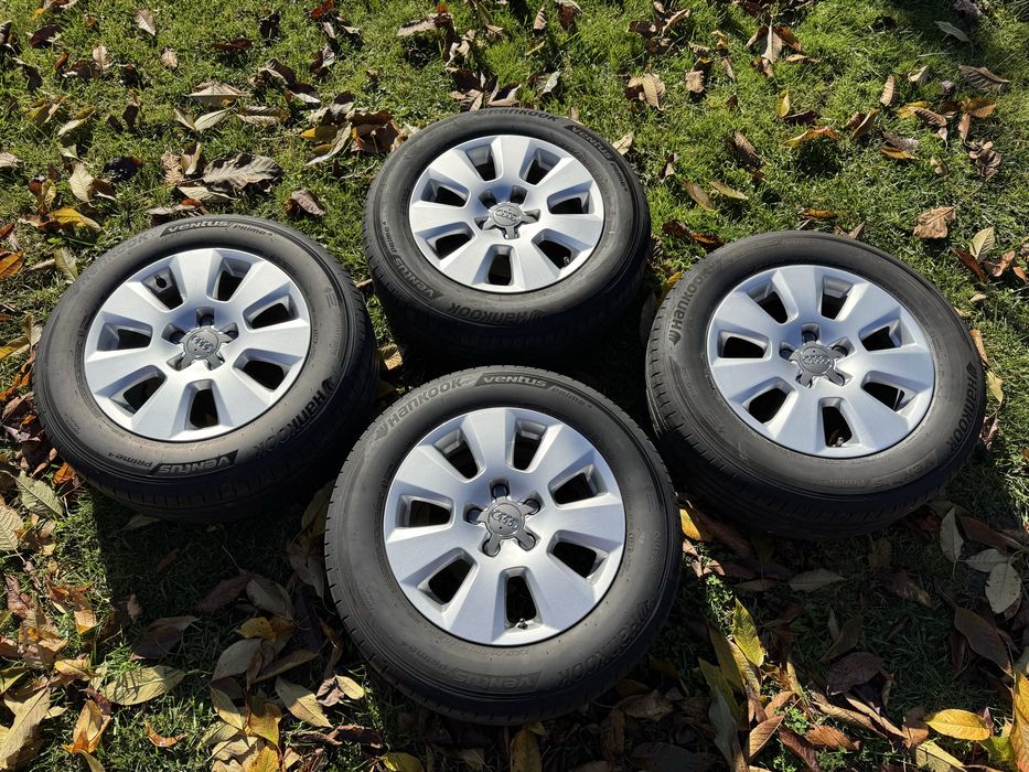Jante Audi 225/60/R16 cu anvelope Hankook vară