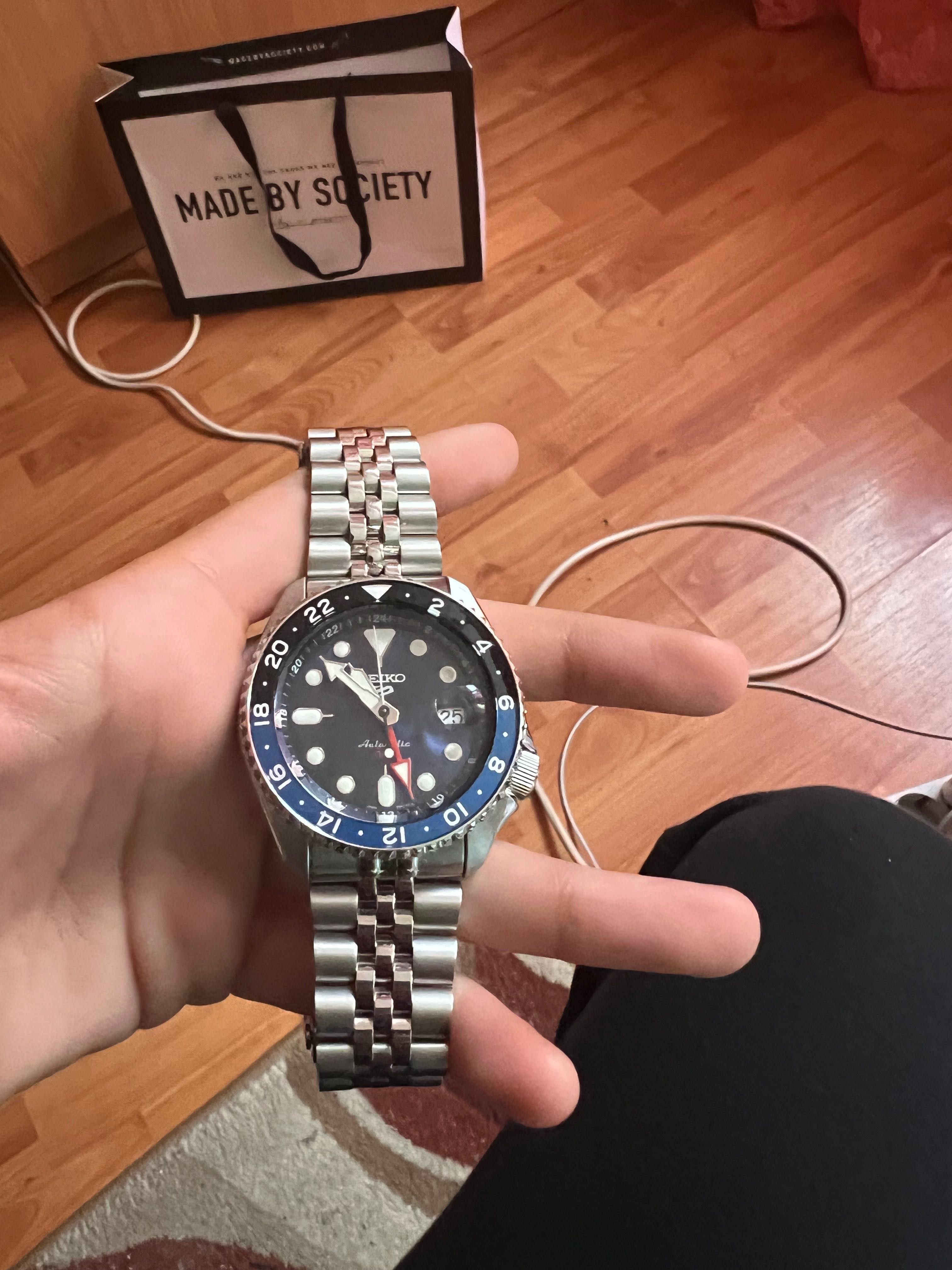 Ceas seiko skx albastru sport