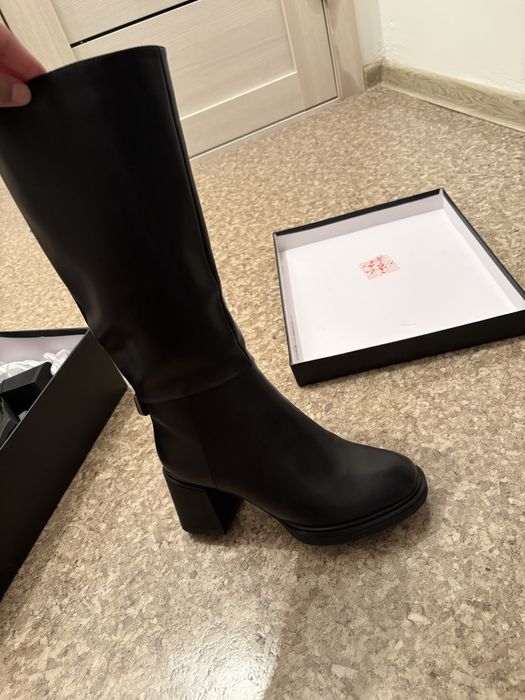 обувь зимний новый с каблуком