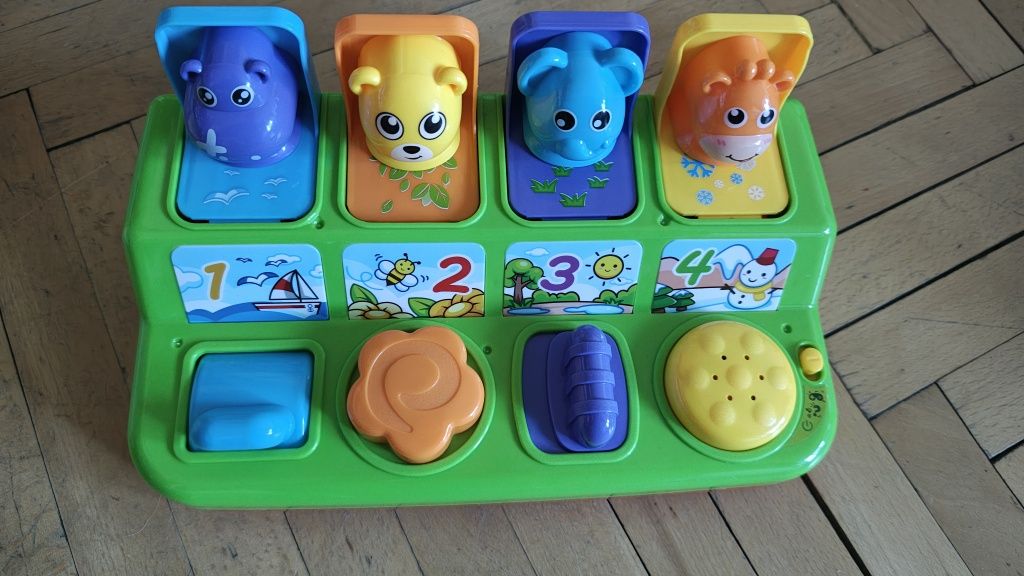 Играчка с изскачащи животни