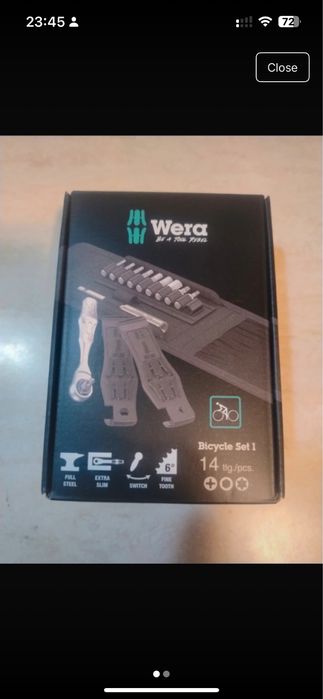 Wera bycicle set 1