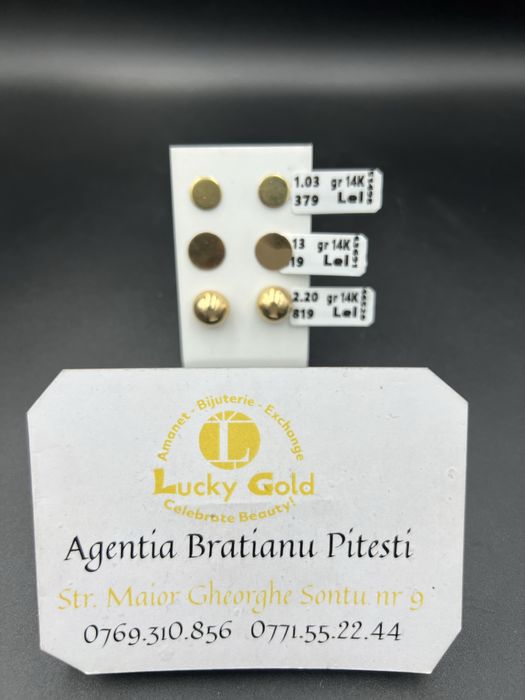 Cercei Aur 14k 1.03gr