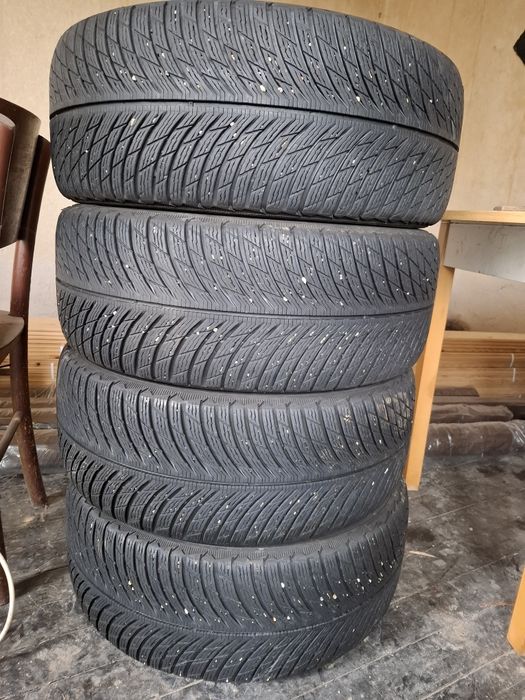 Продавам 4 бр 235/50/18-101 V -Мишелин Пилот Алпин 5*ДОТ 2119* 6,5 мм