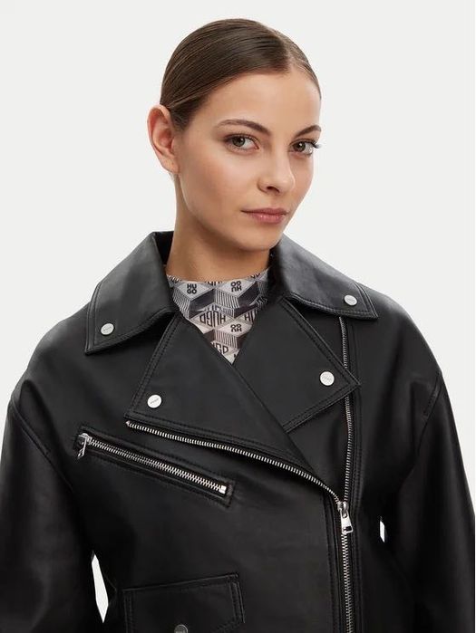 HUGO-кожено агнешка кожа