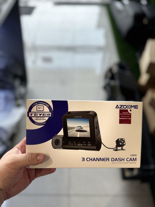 Teyes bay Azdome  V600 wifi registrator  3v1  Fhd