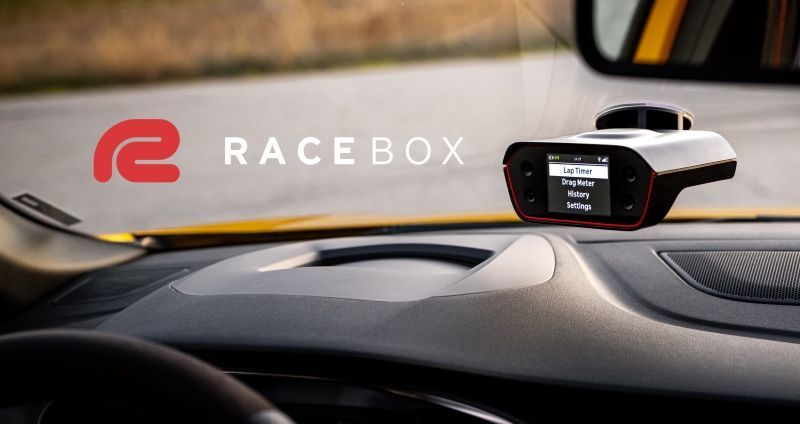 Racebox GPS измервателно устройство за драг и пистово каране с WiFi