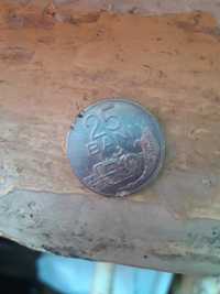 Moneda 25 bani 1966