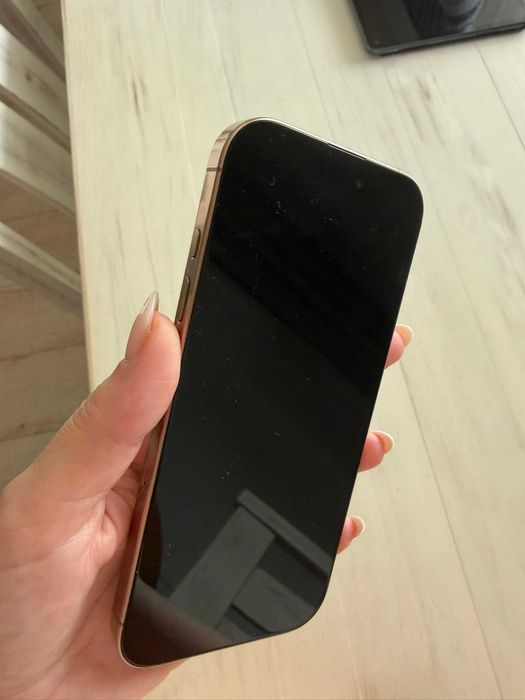 Telefon mobil Apple iPhone 16 Pro, 512GB, 5G, Desert Titanium