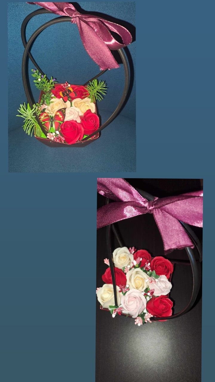 Handmade flori de săpun