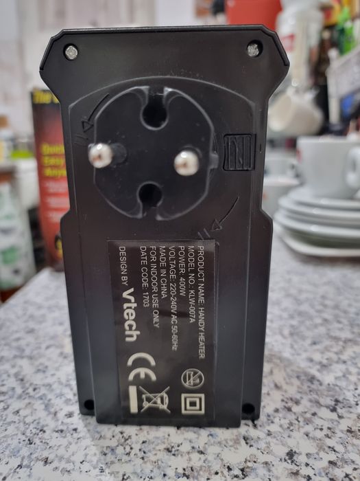 Mini aeroterma portabila 400W cu termostat si timer