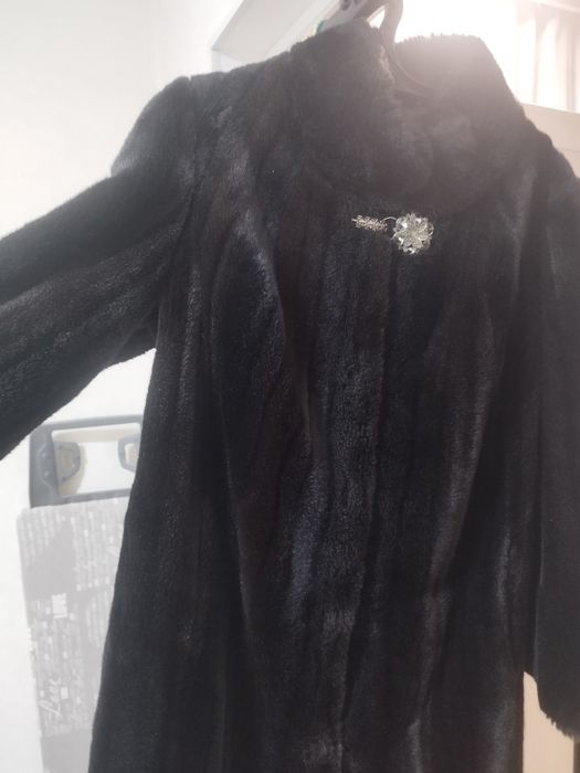 Норковая шуба (стриженная)