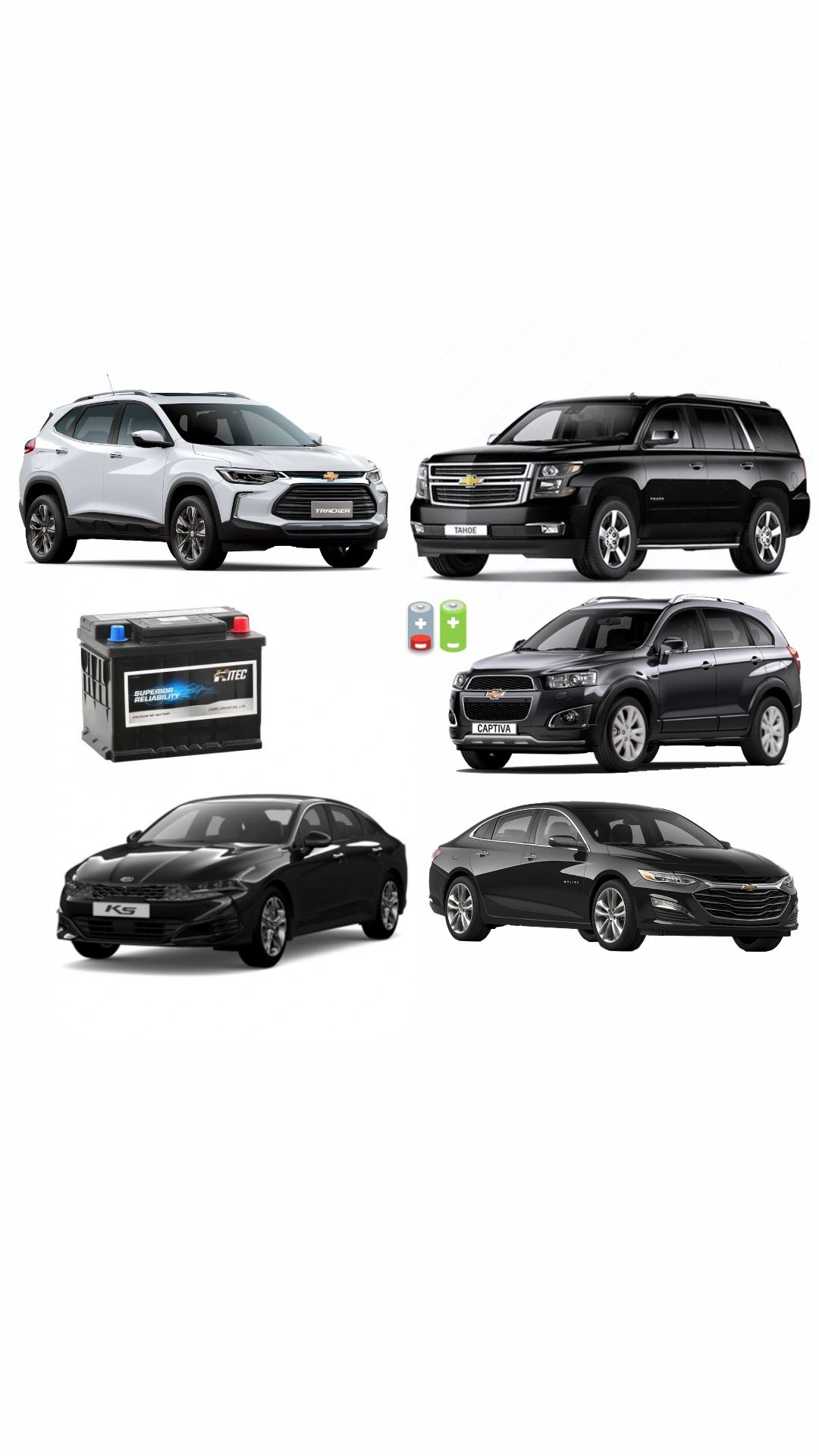 Akumlyator BYD/ KIA/ Gm/ Hundai va boshqa /agm garantiya 1