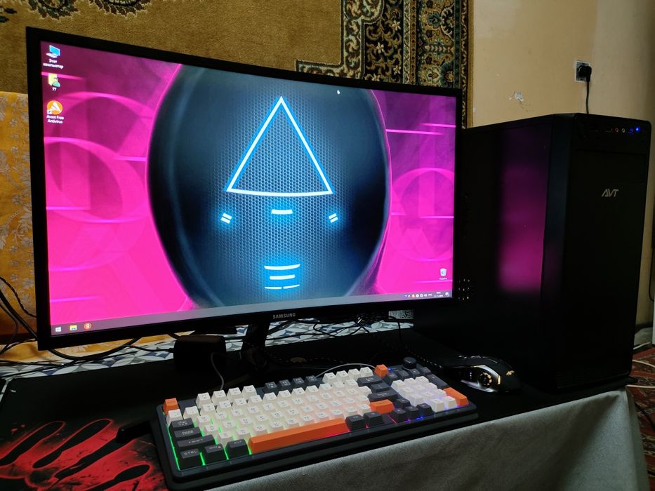 Domawniy kompyuter DDR4 msi h410 a pro