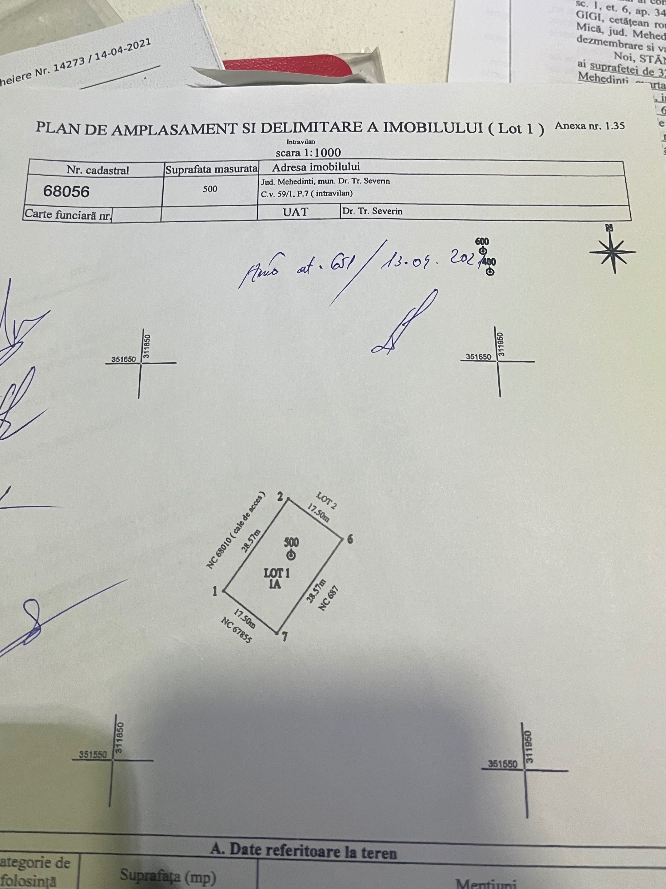 Teren de vânzare,zona aeroport lângă Carrefour,500 mp