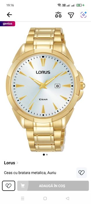 Ceasuri dama noi, marca Lorus-, brand SEIKO.