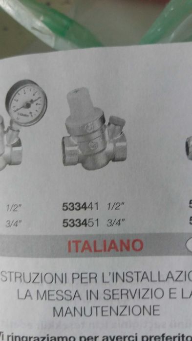Reductor de presiune 533451, 3/4 " CALEFFI