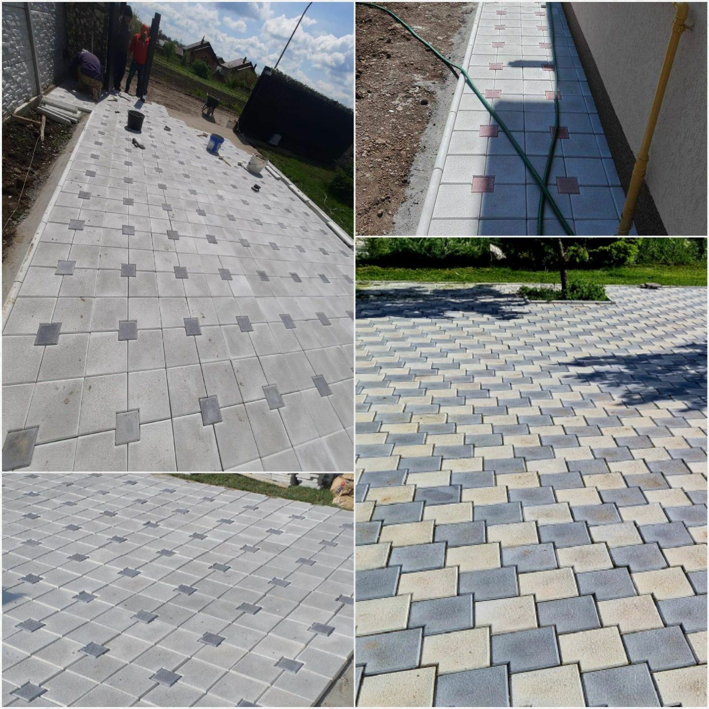 Productie pavele si pavaje din beton prefabricat montaj transport