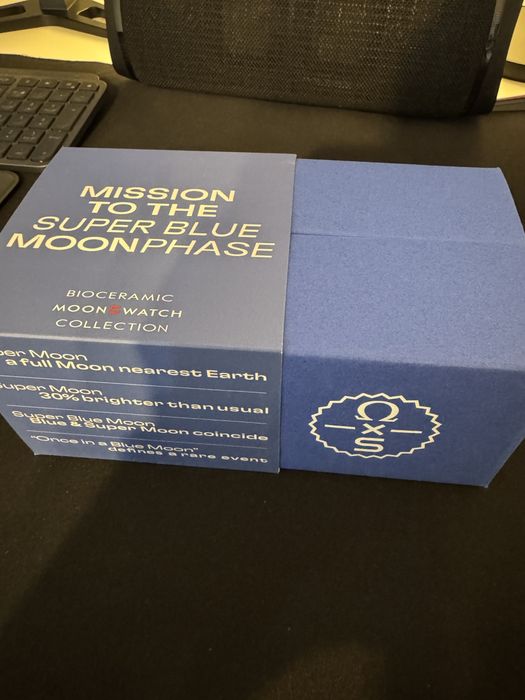 Ceas Moonswatch Mission to Super Blue Moon editie limitata