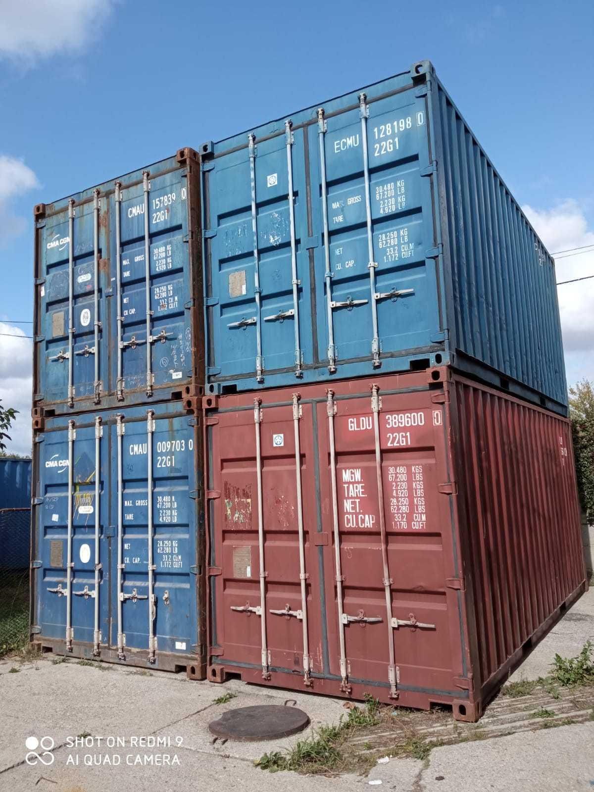 Container maritim sau de tip birou