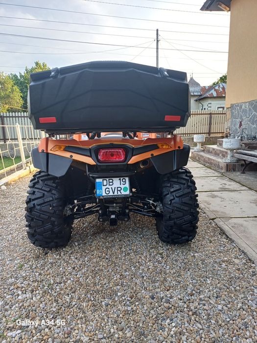 Cf moto 450 L an 2020 km 2300 proprietar în acte carte, talon, fiscal