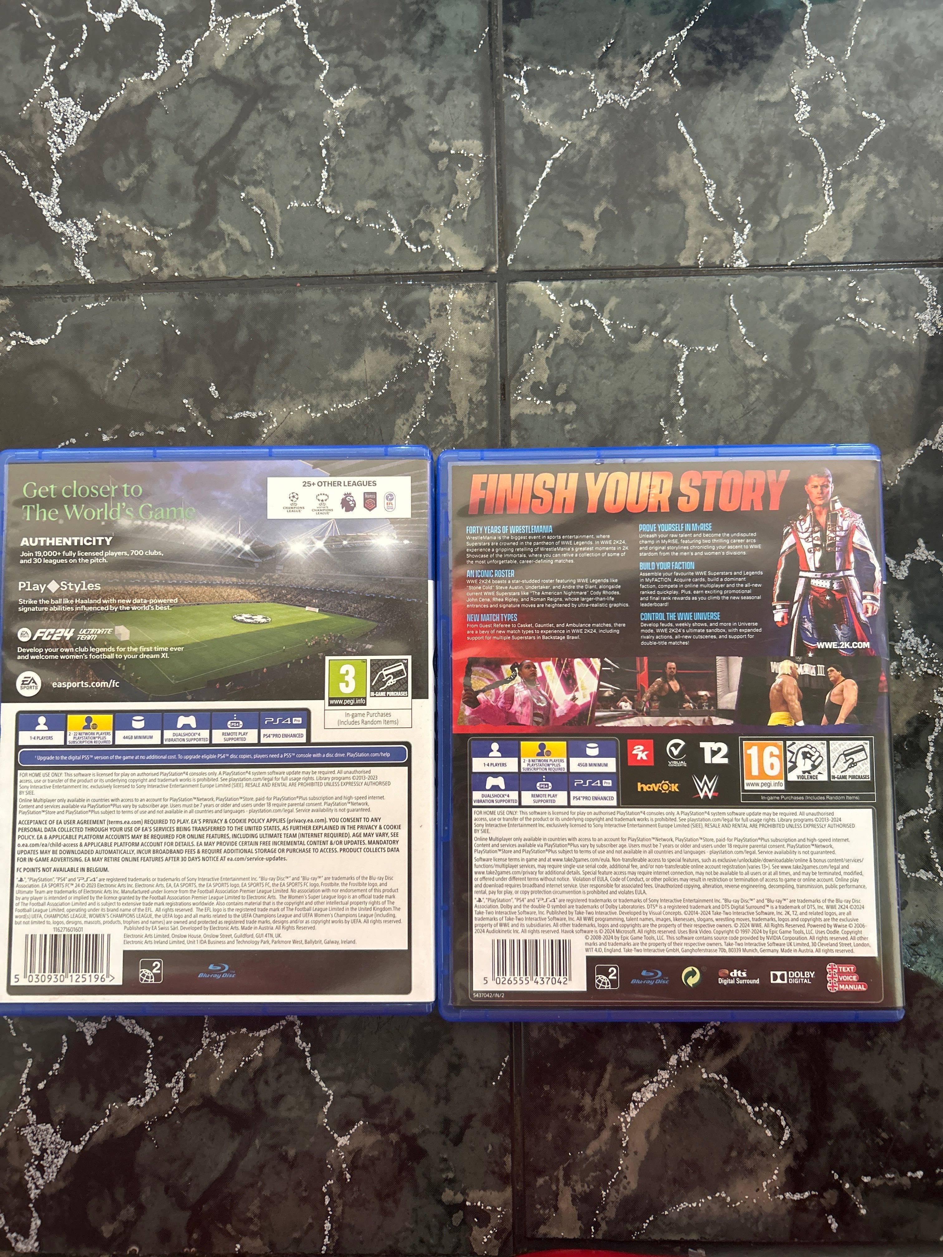 PS4/FC 24——2K24/PS4