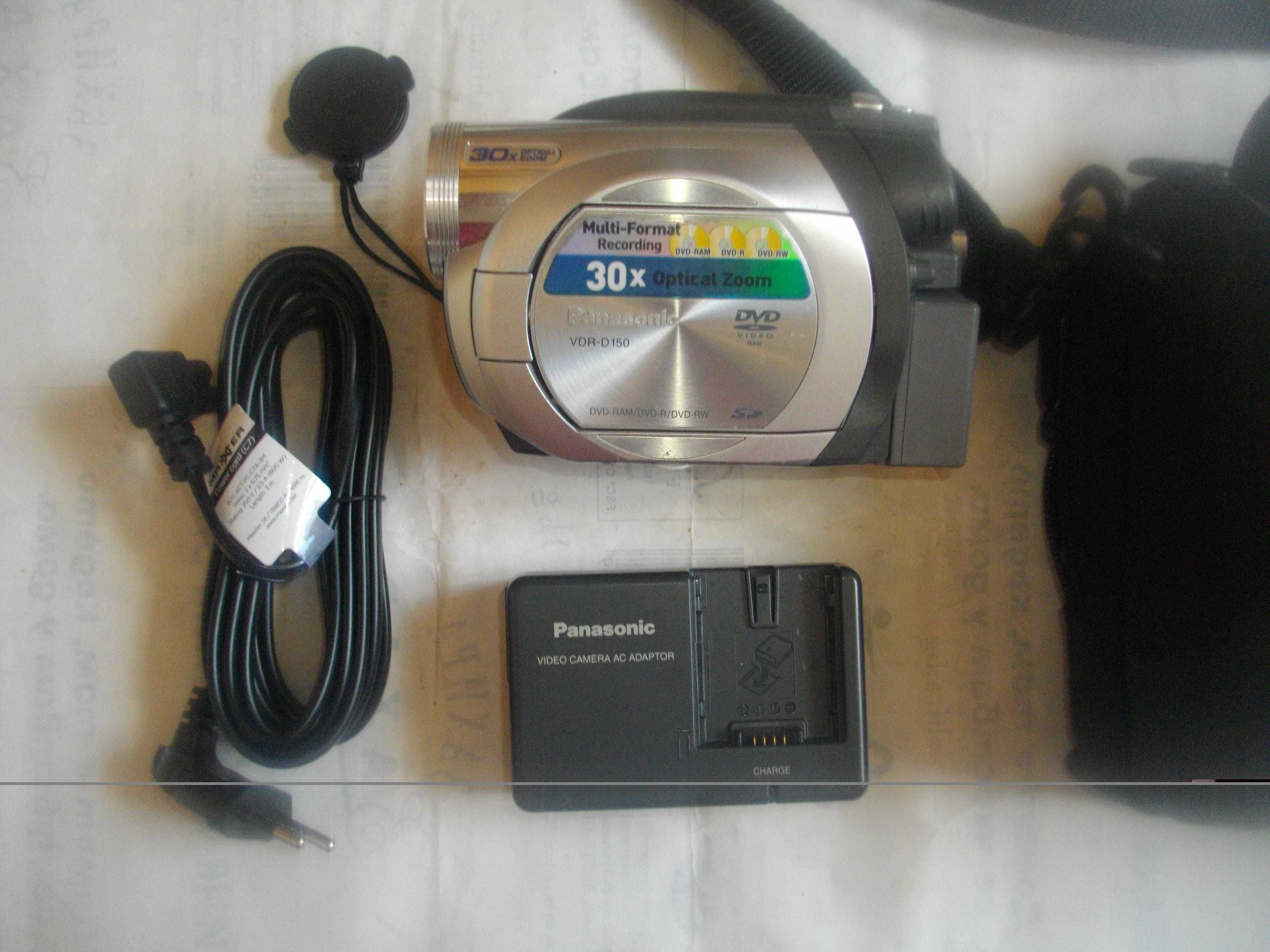 DVD видео камера Panasonic DVR-D 150 Multi Format Recording отлична