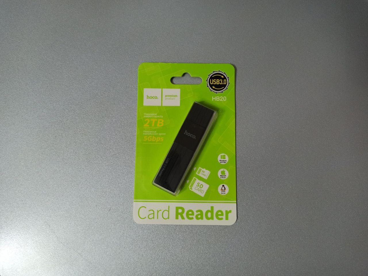 Card reader для SD/TF карт. Usb2.0 или 3.0. Новое