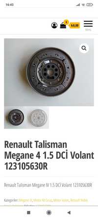 Renault Talisman Megane 4 1.5dci