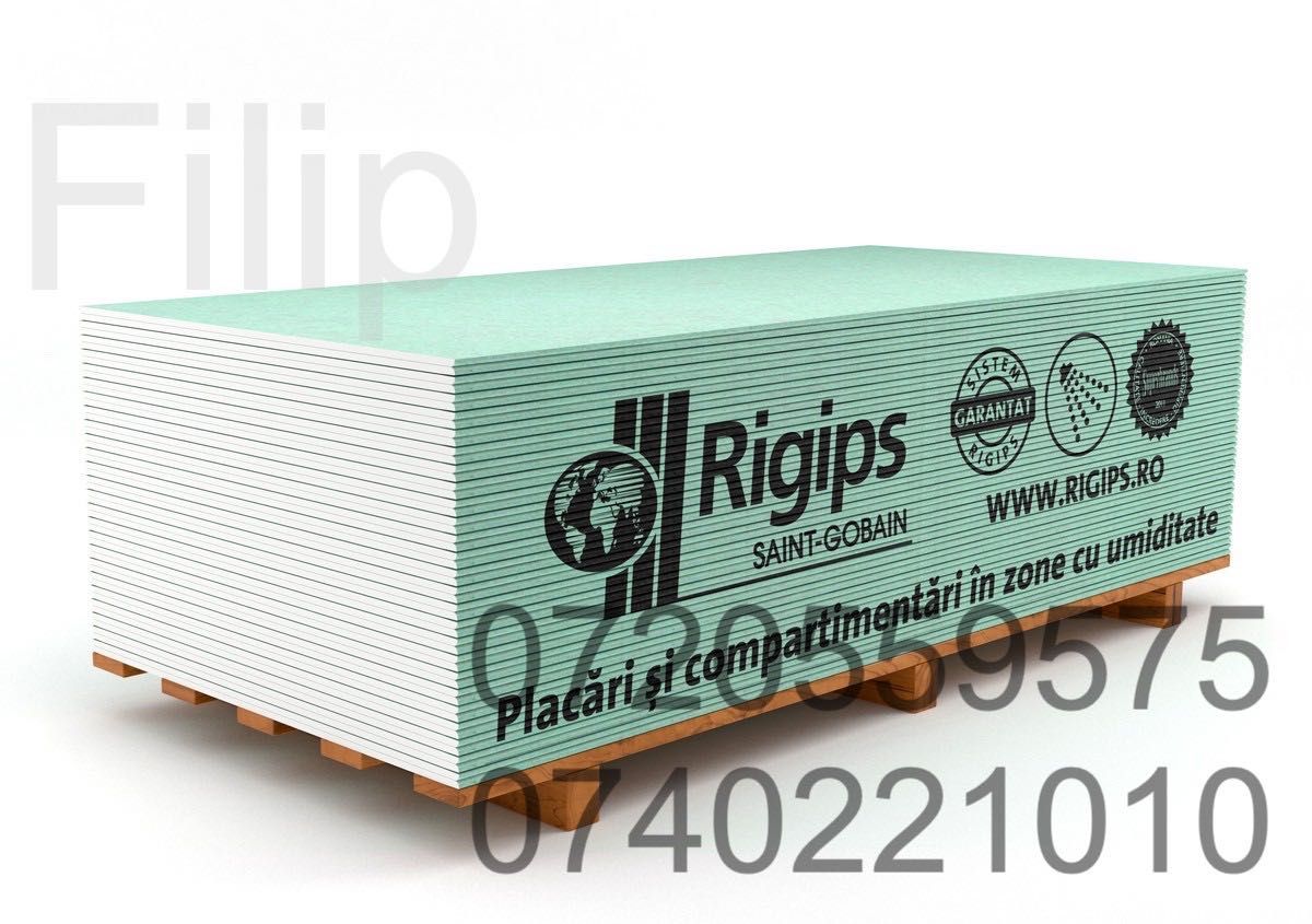 Placa Gipscarton Rigips - profile - livrare rapida!