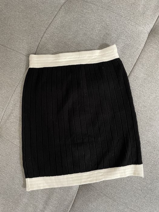 Fusta mini tricot Balmain S noua