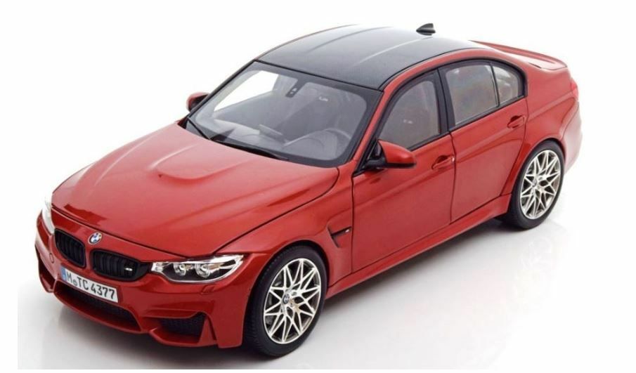 Macheta originala Bmw M3 F80 scara 1:18 Norev