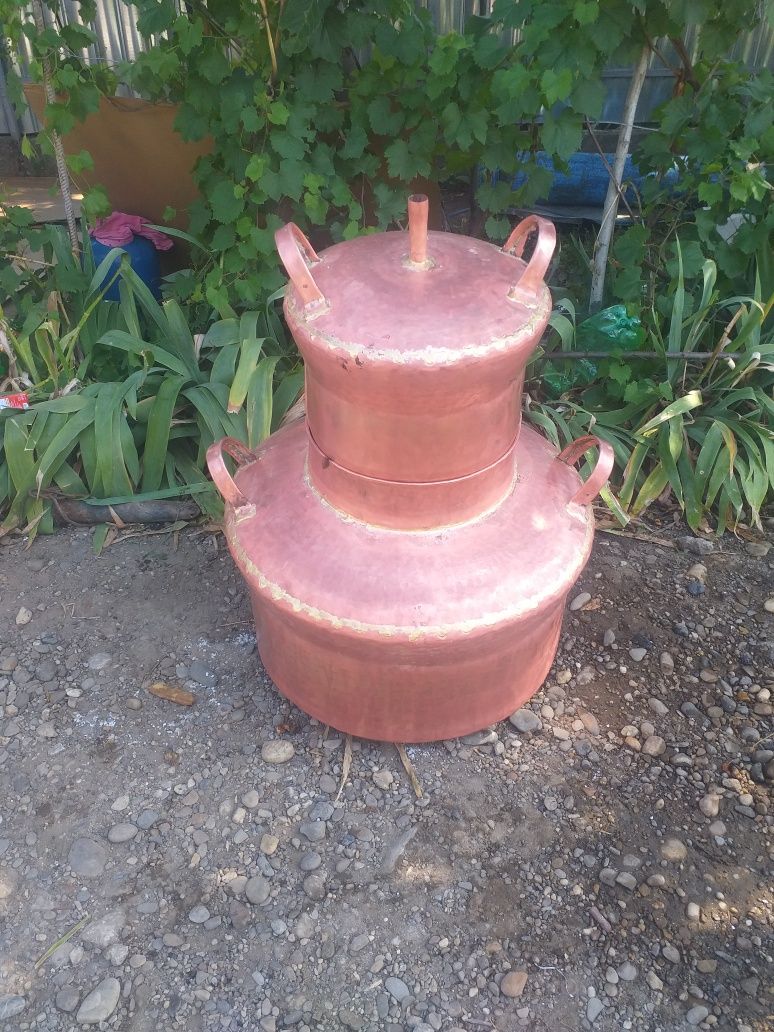 Vand cazan de țuică la 100 de Litri cu fundul de 4 mm