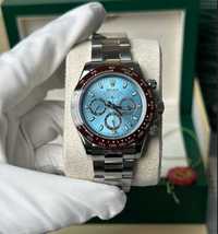 Rolex 40 MM Daytona Blue Dial Brown Ceramic Bezel 116520