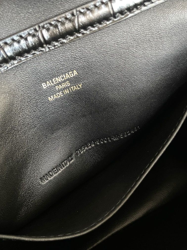 Geanta Balenciaga Rodeo 23cm croco, Premium