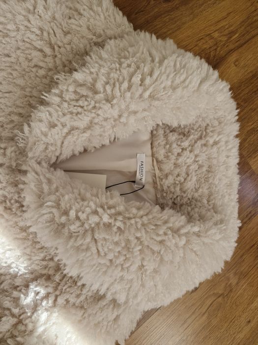 ново дамско палто teddy bear
