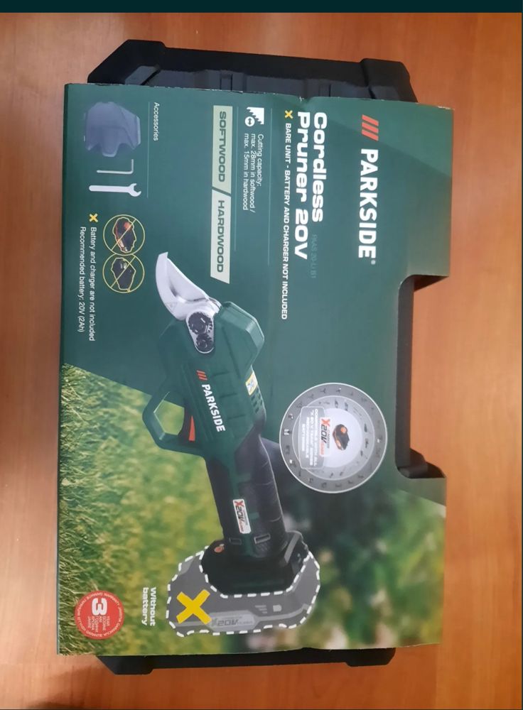 Акумулаторна ножица 20V PARKSIDE, ПАРКСАЙД. С гаранция